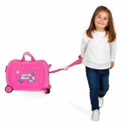 Maleta Infantil Correpasillos Movom Save The Planet Fucsia -Equipaje Tienda de ventas 10064