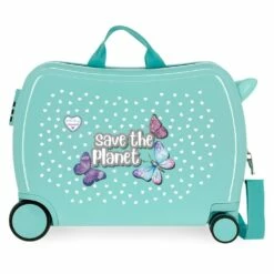 Maleta Infantil Correpasilos Movom Save The Planet Azul