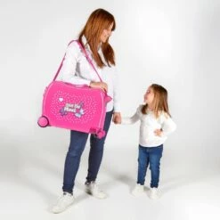 Maleta Infantil Correpasillos Movom Save The Planet Fucsia -Equipaje Tienda de ventas 10075