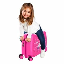 Maleta Infantil Correpasillos Movom Save The Planet Fucsia -Equipaje Tienda de ventas 10076