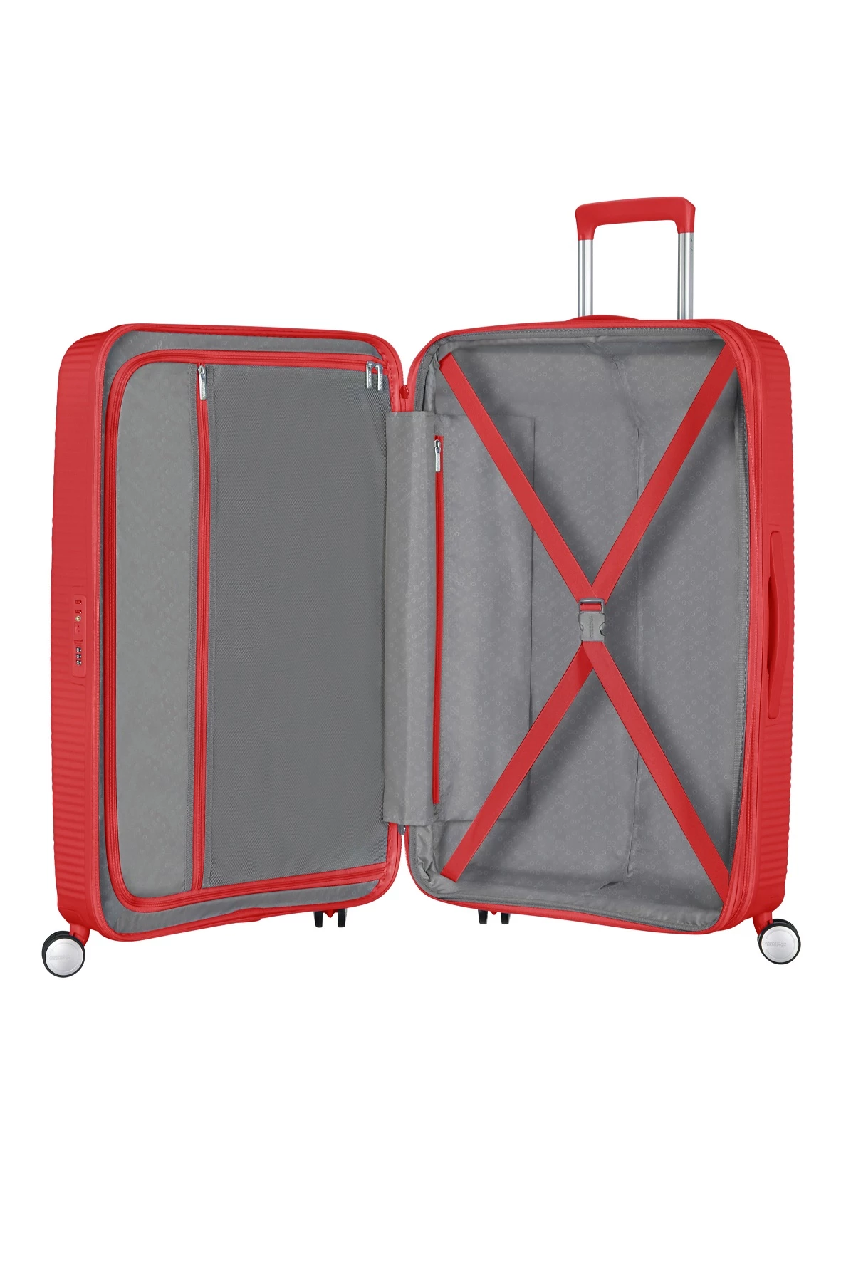 Maleta Grande 77 Cm 4R Exp American Tourister Soundbox Rojo (Coral Red) 4 Maleta Grande 77 Cm 4R Exp American Tourister Soundbox Rojo (Coral Red) - Imagen 2