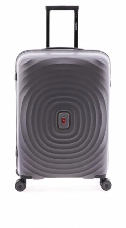 Maleta Mediana 68 Cm 4 Ruedas Rigido Gladiator Ocean Gris