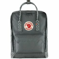 FJÄLLRÄVEN Mochila FjällRäven Kanken Gris ( Super Grey-Chess Pattem)
