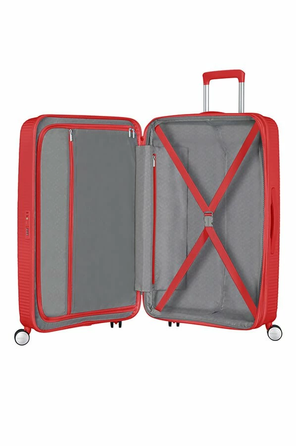 Maleta Mediana 67 Cm 4 R Exp American Tourister Soundbox Rojo (Coral Red) 9 Maleta Mediana 67 Cm 4 R Exp American Tourister Soundbox Rojo (Coral Red) - Imagen 7