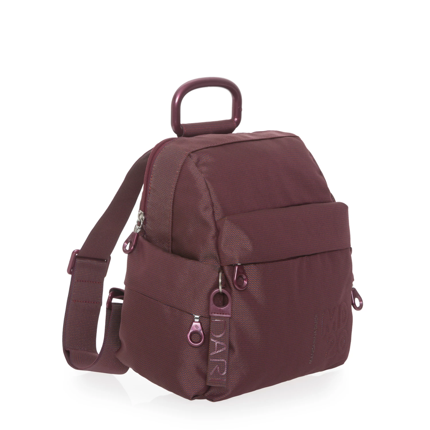 Mochila Pequeña MD20 QMTT1 Mandarina Duck Granate (Cabernet) 6 Mochila Pequeña MD20 QMTT1 Mandarina Duck Granate (Cabernet) - Imagen 4