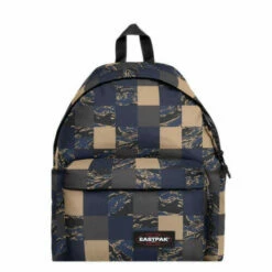Mochila Eastpak Padded Pak´r Azul Cuadros (Camopatch Navy)