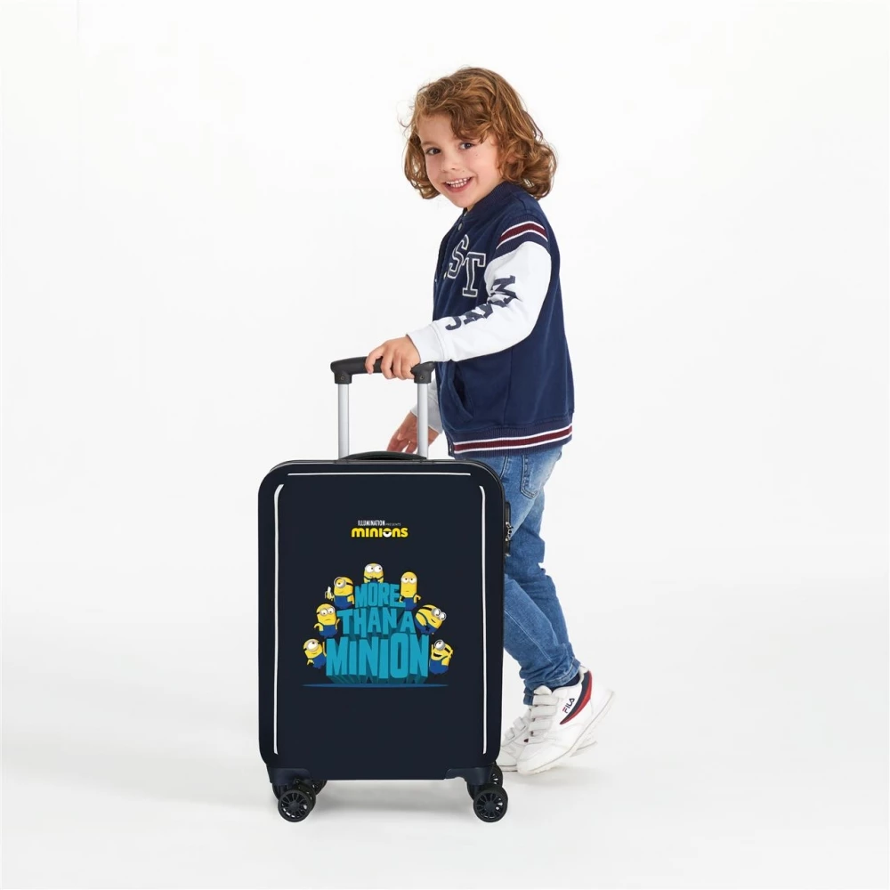 Maleta Cabina 55 Cm 4 Ruedas Rigida We Are A Minion Marino 11 Maleta Cabina 55 Cm 4 Ruedas Rigida We Are A Minion Marino - Imagen 9