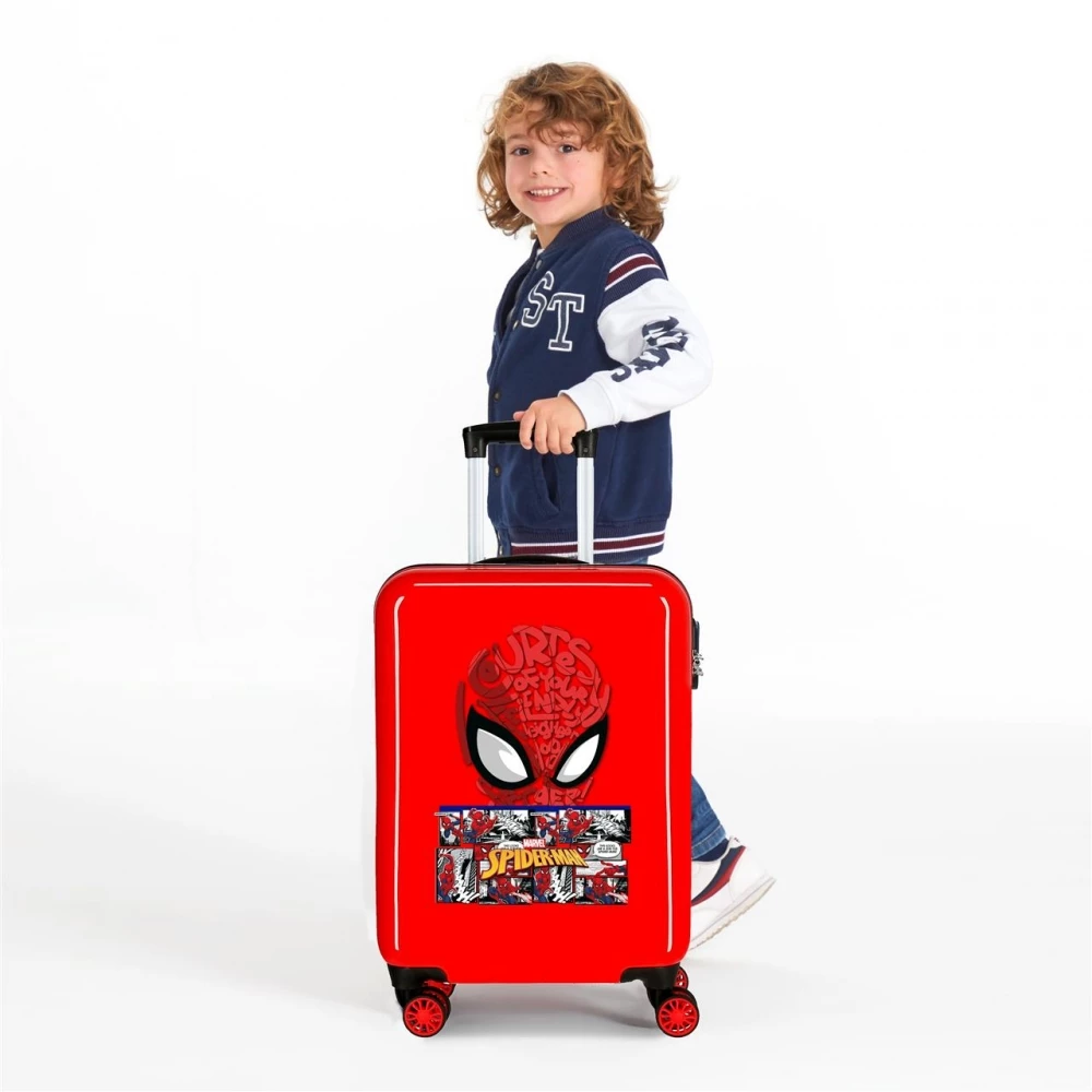 Maleta Cabina 55 Cm 4 Ruedas Rigida Spiderman Comic 3 Maleta Cabina 55 Cm 4 Ruedas Rigida Spiderman Comic