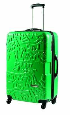 Mavi Maleta Grande Keith Haring Verde Tetris Verde
