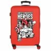 Marvel Maleta Mediana 68 Cm 4 Ruedas Earth´s Mightiest Heroes Rojo -Equipaje Tienda de ventas 21528