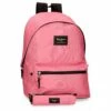 Pepe Jeans Mochila Portaordenador+estuche PPJ Aris Colorful Fucsia Claro 1 Pepe Jeans Mochila Portaordenador+estuche PPJ Aris Colorful Fucsia Claro -Equipaje Tienda de ventas 22029