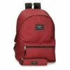 Pepe Jeans Mochila Portaordenador+estuche PPJ Aris Evergreen Rojo Oscuro 2 Pepe Jeans Mochila Portaordenador+estuche PPJ Aris Evergreen Rojo Oscuro -Equipaje Tienda de ventas 22030