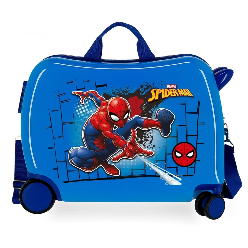Marvel Maleta Infantil Correpasillos Spiderman Red 2 Ruedas Multidireccionales 6 Marvel Maleta Infantil Correpasillos Spiderman Red 2 Ruedas Multidireccionales - Imagen 4