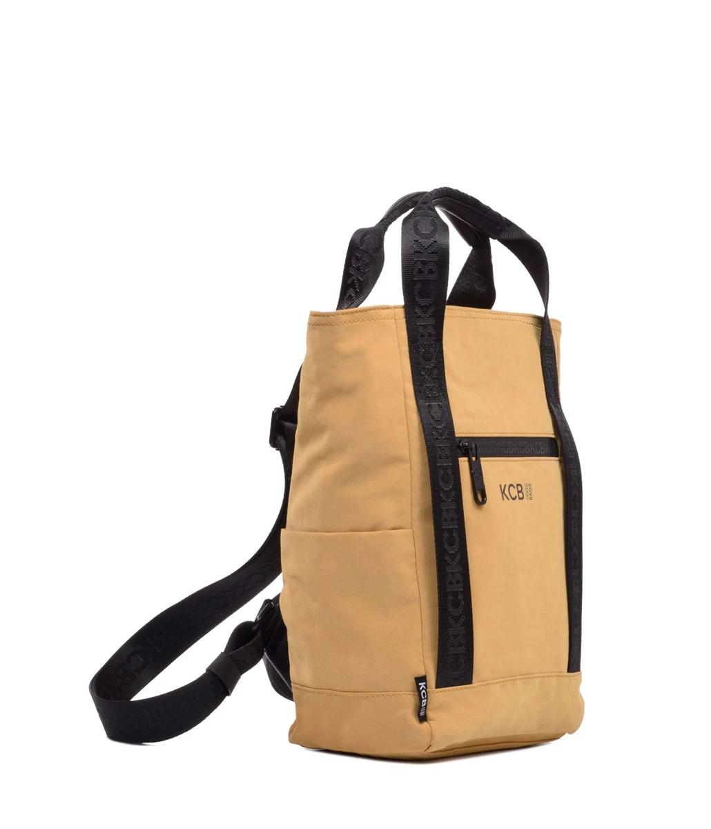 Mochila Pequeña 2 Asas KCB 2701 Mostaza 4 Mochila Pequeña 2 Asas KCB 2701 Mostaza - Imagen 2