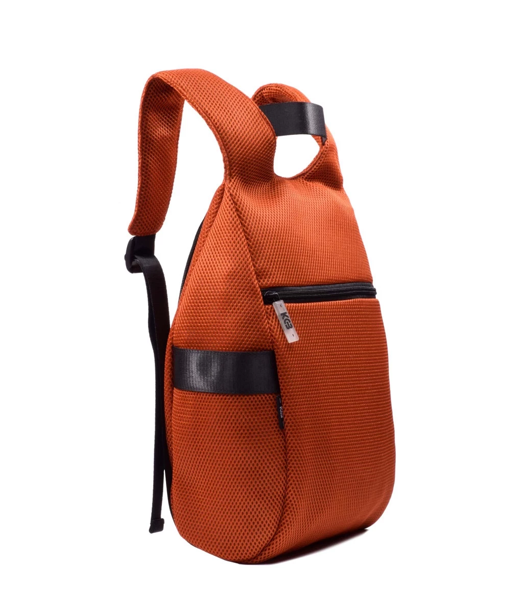 Mochila Mediana Antirrobo 3D KCB 2361 Naranja 4 Mochila Mediana Antirrobo 3D KCB 2361 Naranja - Imagen 2