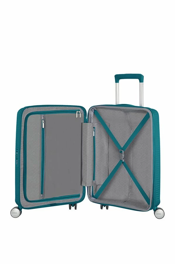 Maleta Cabina 55 Cm Exp 4 R American Tourister Soundbox Verde (Jade Green 13 Maleta Cabina 55 Cm Exp 4 R American Tourister Soundbox Verde (Jade Green - Imagen 11