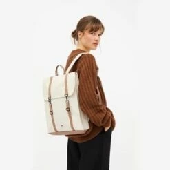 Mochila Lefrik Handy Metal Hook Crudo ( Ecru/Tobacco ) -Equipaje Tienda de ventas 24606