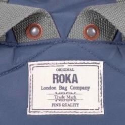 Mochila Roka London Canfield B Mediana Sostenible Nylon Azul (Airforce) 11 Mochila Roka London Canfield B Mediana Sostenible Nylon Azul (Airforce) -Equipaje Tienda de ventas 24997