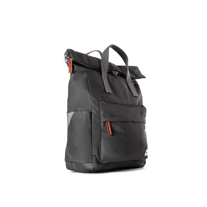Mochila Roka London Canfield B Pequeña Sostenible Nylon Gris (Graphite) 5 Mochila Roka London Canfield B Pequeña Sostenible Nylon Gris (Graphite) - Imagen 3