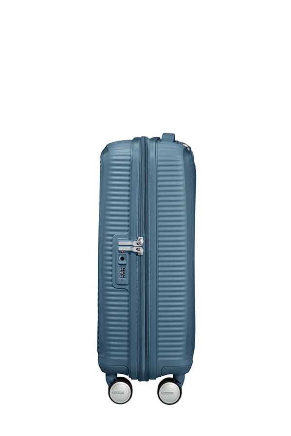Maleta Cabina 55 Cm Exp 4 R American Tourister Soundbox Azul ( Ston 8 Maleta Cabina 55 Cm Exp 4 R American Tourister Soundbox Azul ( Ston - Imagen 6