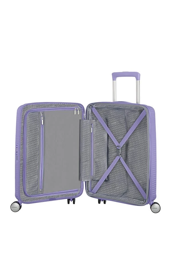 Maleta Cabina 55 Cm 4 R Exp American Tourister Soundbox Lavanda 5 Maleta Cabina 55 Cm 4 R Exp American Tourister Soundbox Lavanda - Imagen 3