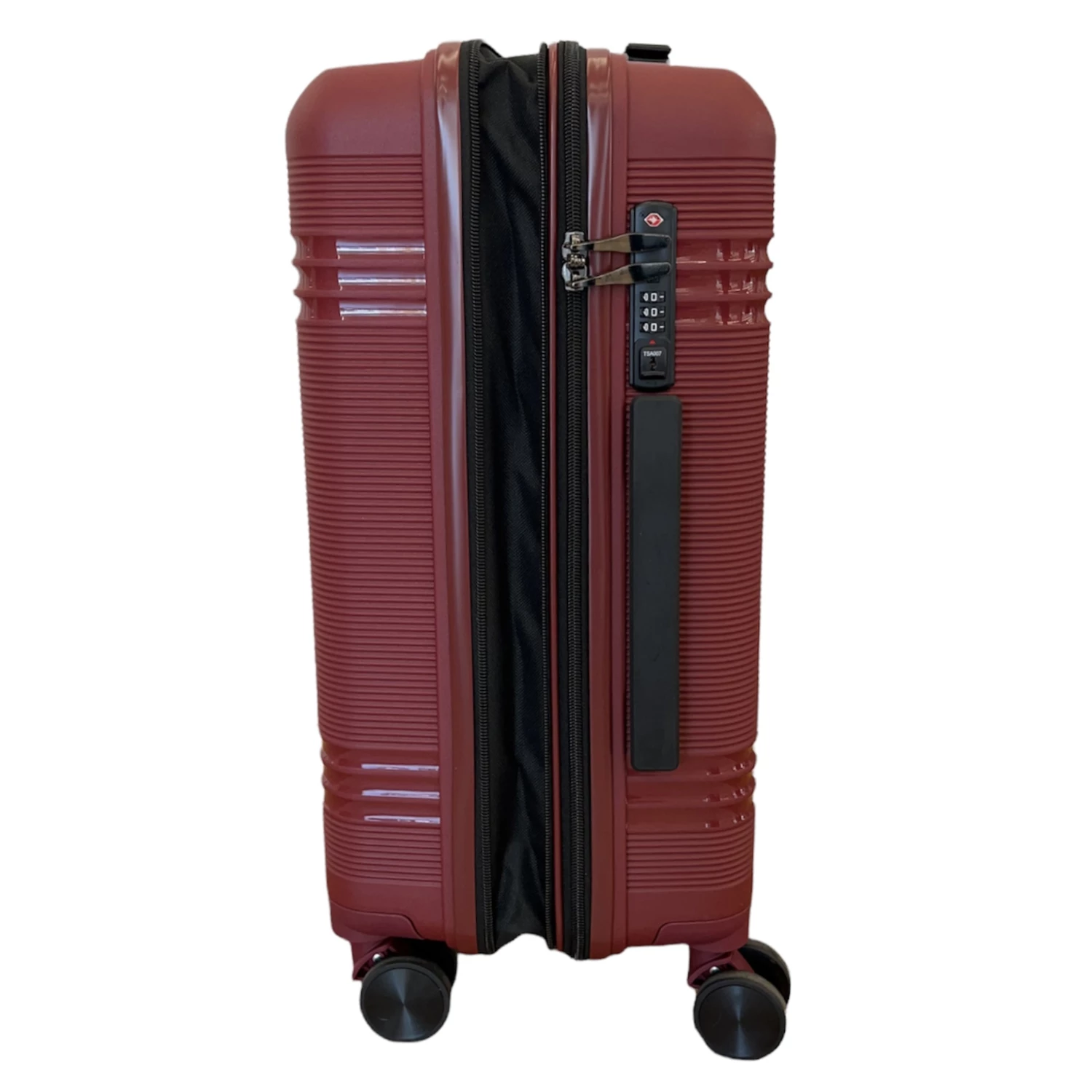 Maleta Mediana 4 Ruedas Expandible Bienoti-EV 8092 Granate 6 Maleta Mediana 4 Ruedas Expandible Bienoti-EV 8092 Granate - Imagen 4