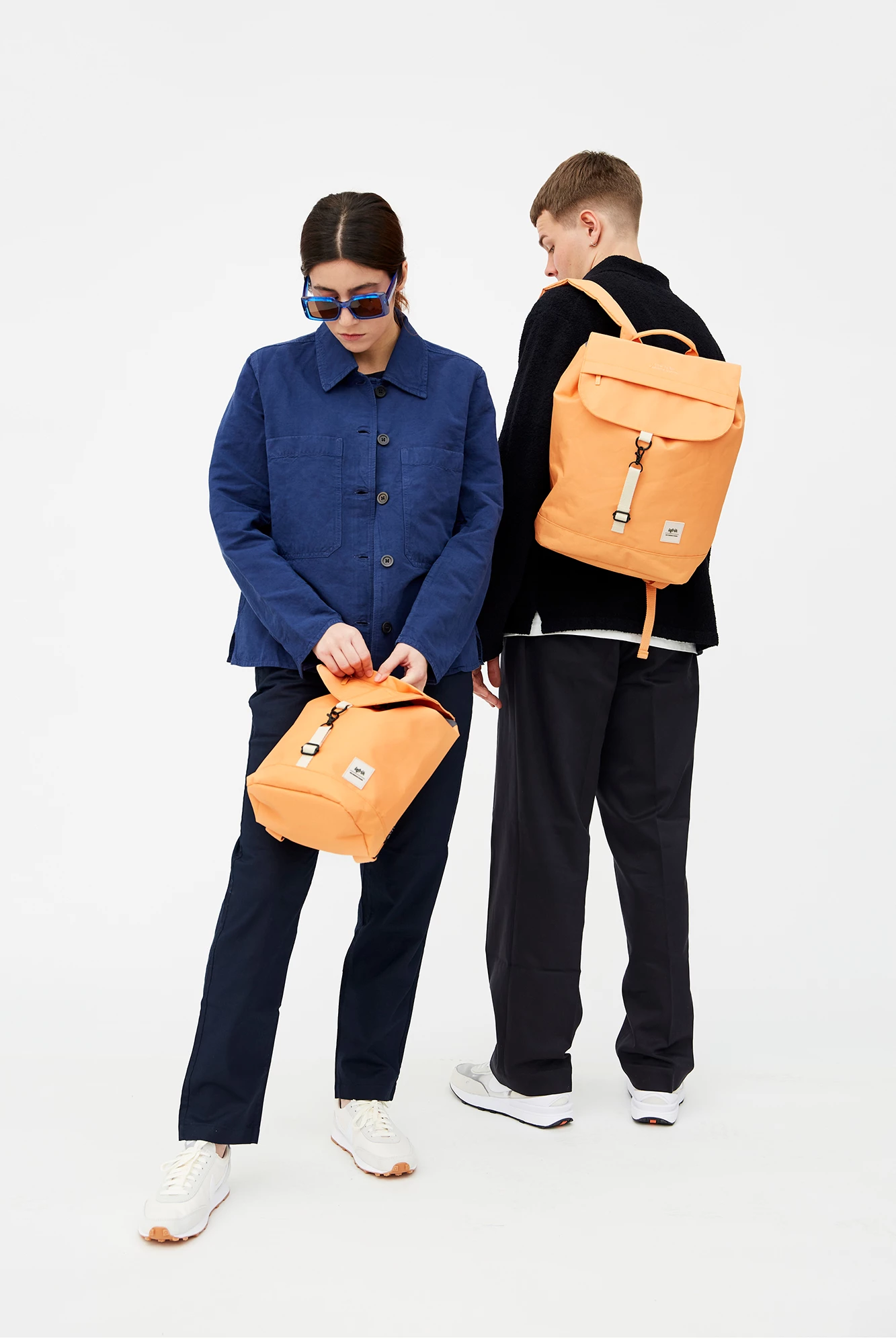 Mochila Lefrik Scout Metal Hook Naranja ( Sunset) 7 Mochila Lefrik Scout Metal Hook Naranja ( Sunset) - Imagen 5