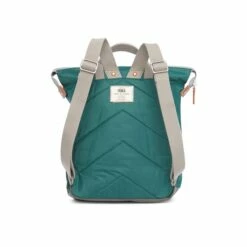 Mochila Roka London Bantry B Mediana Sostenible Nylon Verde (Teal) 9 Mochila Roka London Bantry B Mediana Sostenible Nylon Verde (Teal) -Equipaje Tienda de ventas 26207
