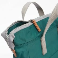 Mochila Roka London Bantry B Mediana Sostenible Nylon Verde (Teal) 12 Mochila Roka London Bantry B Mediana Sostenible Nylon Verde (Teal) -Equipaje Tienda de ventas 26220