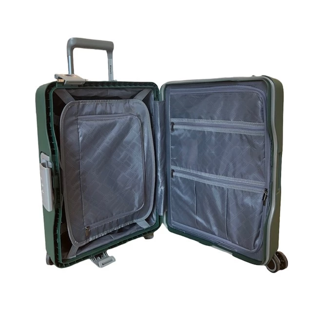 Maleta Cabina 4 Ruedas Anclajes Bienoti-EV 8093 Verde Oscuro 6 Maleta Cabina 4 Ruedas Anclajes Bienoti-EV 8093 Verde Oscuro - Imagen 4