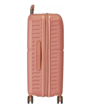 Maleta Mediana 70 Cm 4 Ruedas Exp Pepe Jeans Highlight Terracota 9 Maleta Mediana 70 Cm 4 Ruedas Exp Pepe Jeans Highlight Terracota - Imagen 7