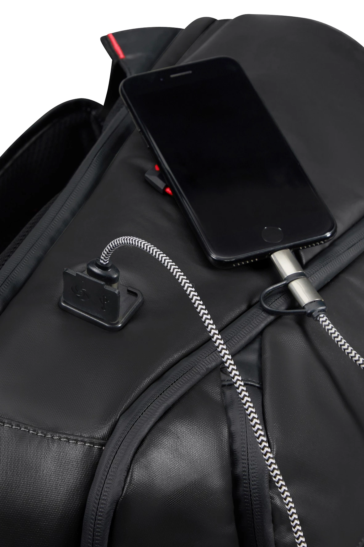 Mochila Ordenador M USB Samsonite Ecodiver Negro 9 Mochila Ordenador M USB Samsonite Ecodiver Negro - Imagen 7