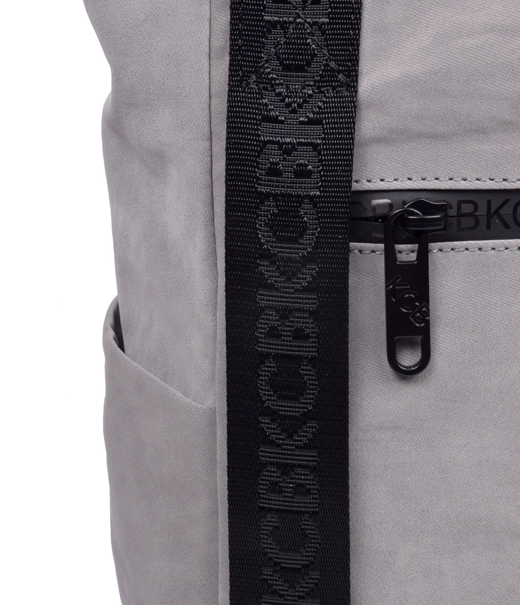 Mochila Pequeña 2 Asas KCB 2701 Gris 6 Mochila Pequeña 2 Asas KCB 2701 Gris - Imagen 4