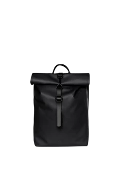 Equipaje Tienda de ventas 37 Mochila Rains Rolltop Rucksack Mini Negro