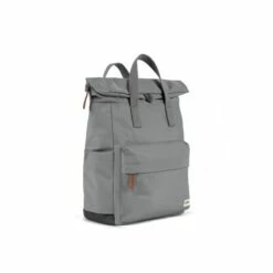 Mochila Roka London Canfield B Mediana Sostenible Nylon Gris (Stormy) 10 Mochila Roka London Canfield B Mediana Sostenible Nylon Gris (Stormy) -Equipaje Tienda de ventas 27103