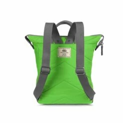 Mochila Roka London Canfield B Pequeña Sostenible Nylon Verde (Kelly Green) -Equipaje Tienda de ventas 27168
