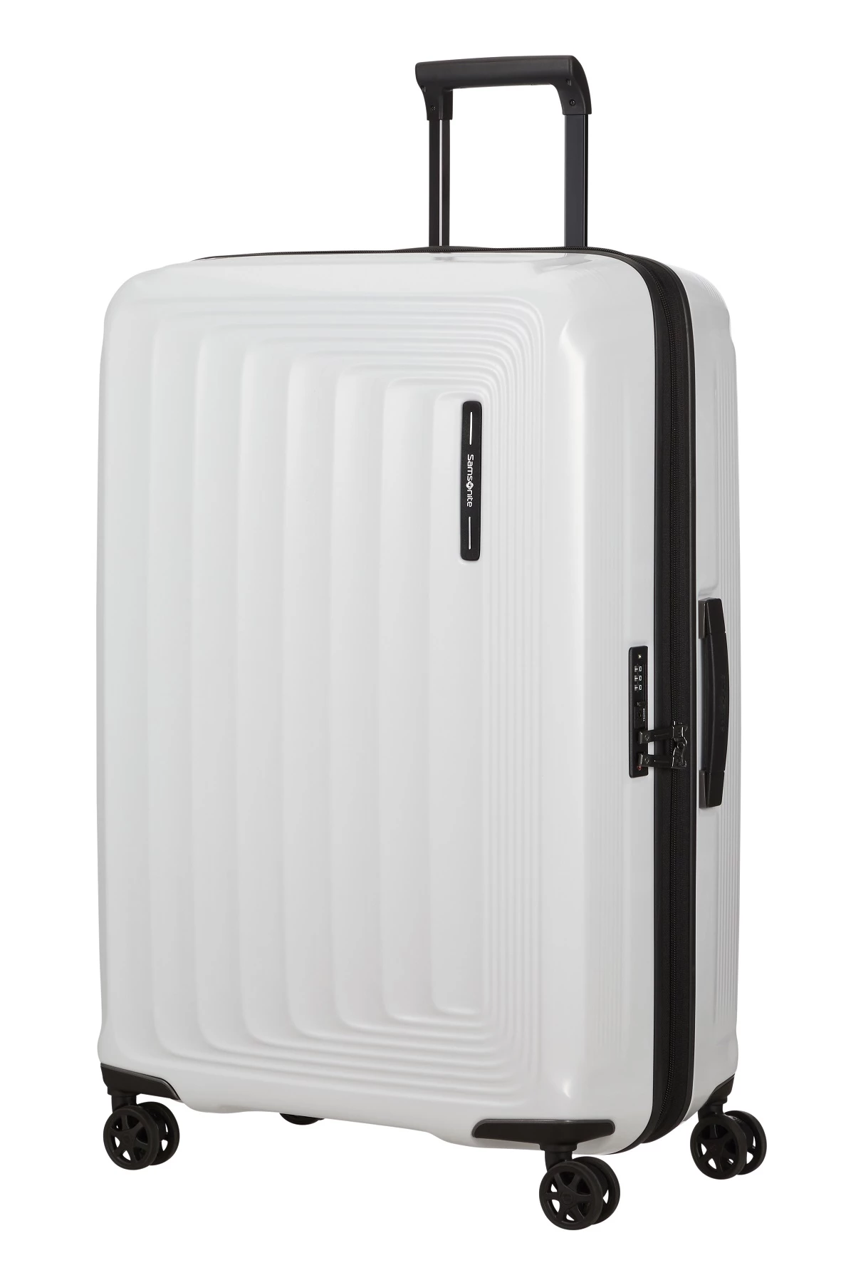Maleta Grande 75 Cm Exp Samsonite Nuon Blanco ( Metallic White ) 3 Maleta Grande 75 Cm Exp Samsonite Nuon Blanco ( Metallic White )