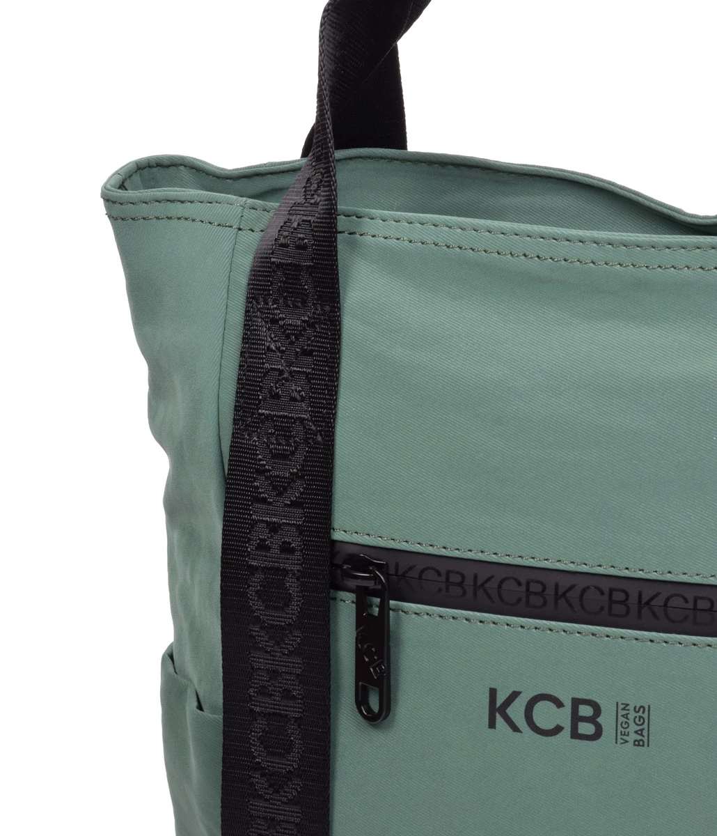Mochila Pequeña 2 Asas KCB 2701 Verde 6 Mochila Pequeña 2 Asas KCB 2701 Verde - Imagen 4
