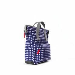 Mochila Roka London Bantry B Pequeña Sostenible Nylon Cuadros Azules (Gingh 11 Mochila Roka London Bantry B Pequeña Sostenible Nylon Cuadros Azules (Gingh -Equipaje Tienda de ventas 27336