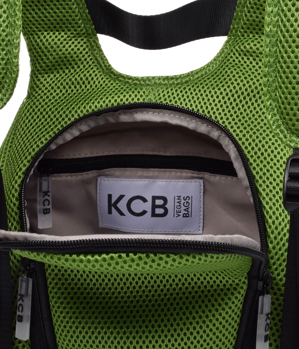 Mochila Grande Antirrobo 3D KCB 2360 Verde Manzana 8 Mochila Grande Antirrobo 3D KCB 2360 Verde Manzana - Imagen 6