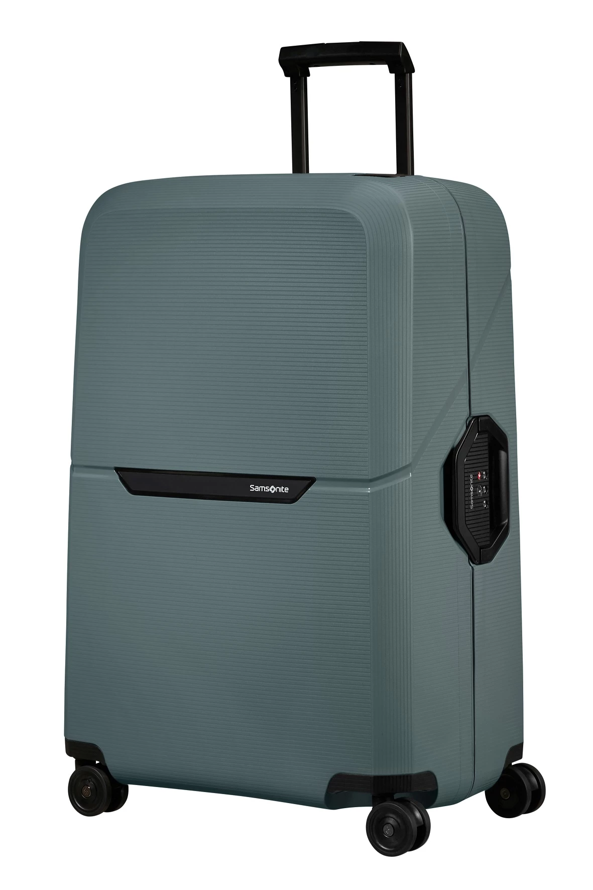 Maleta Grande 75 Cm 4 Ruedas Samsonite Magnum Eco Petrol Grey 3 Maleta Grande 75 Cm 4 Ruedas Samsonite Magnum Eco Petrol Grey