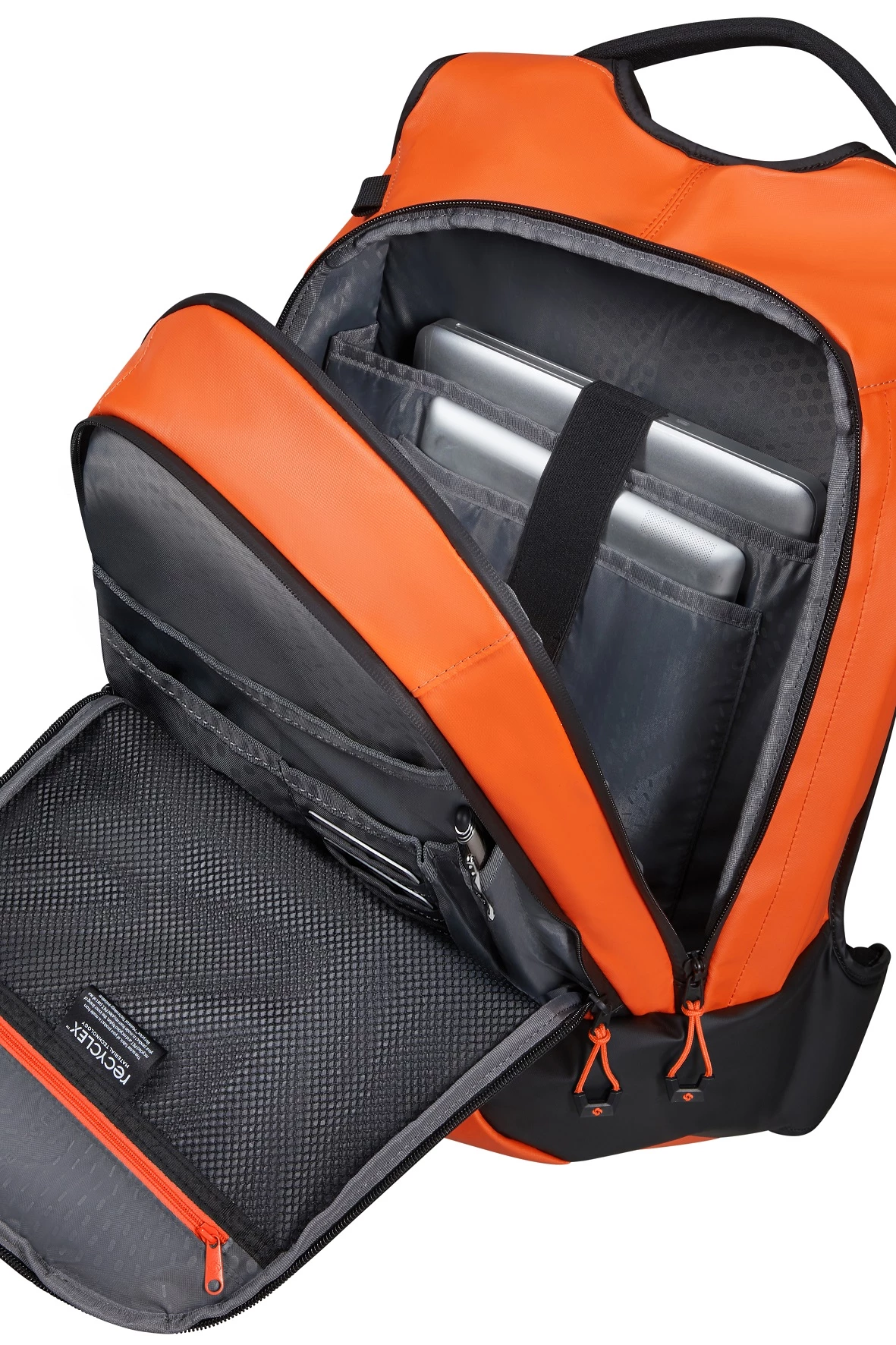 Mochila Para Portatil L Samsonite Ecodiver Naranja 7 Mochila Para Portatil L Samsonite Ecodiver Naranja - Imagen 5