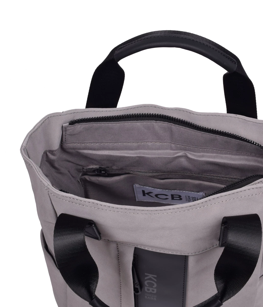 Mochila Mediana 2 Asas KCB 2825 Gris 8 Mochila Mediana 2 Asas KCB 2825 Gris - Imagen 6