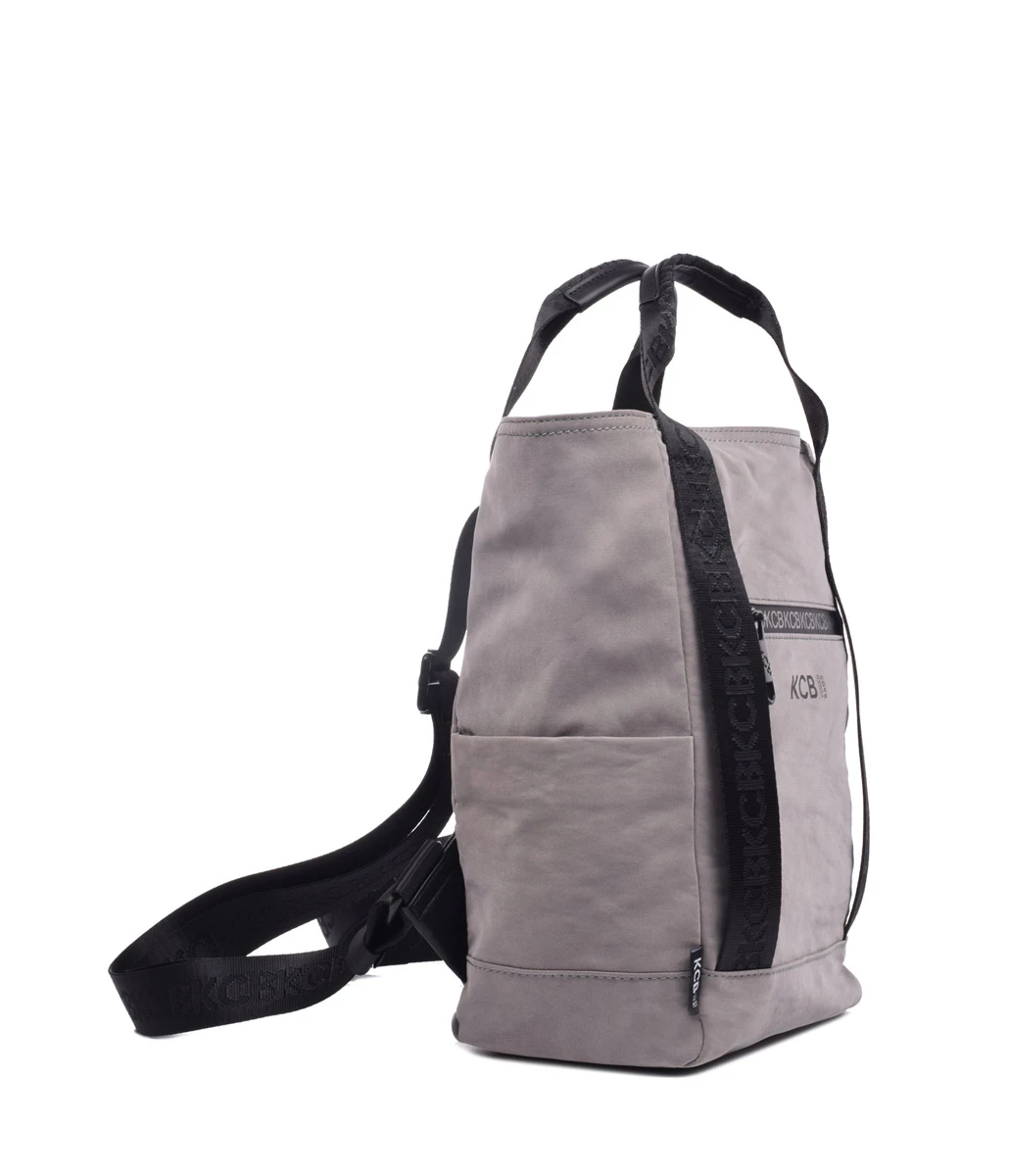 Mochila Pequeña 2 Asas KCB 2701 Gris 4 Mochila Pequeña 2 Asas KCB 2701 Gris - Imagen 2