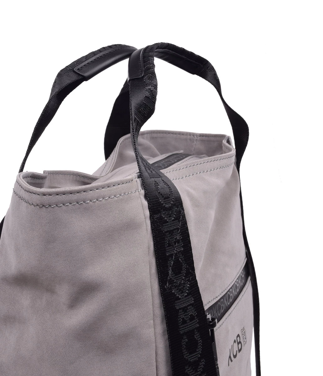 Mochila Pequeña 2 Asas KCB 2701 Gris 7 Mochila Pequeña 2 Asas KCB 2701 Gris - Imagen 5