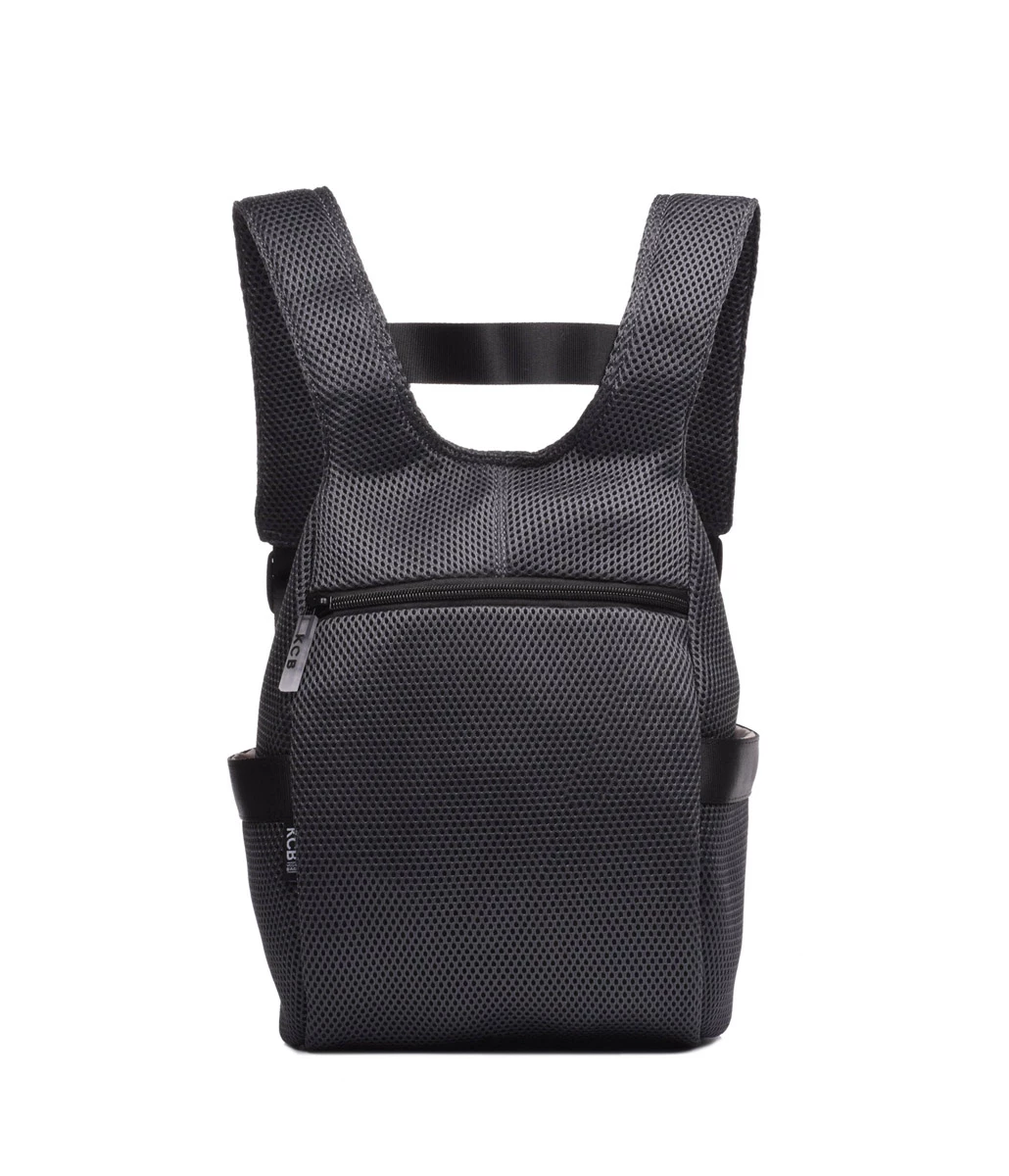 Mochila Pequeña Antirrobo 3D KCB 2363 Humo 3 Mochila Pequeña Antirrobo 3D KCB 2363 Humo