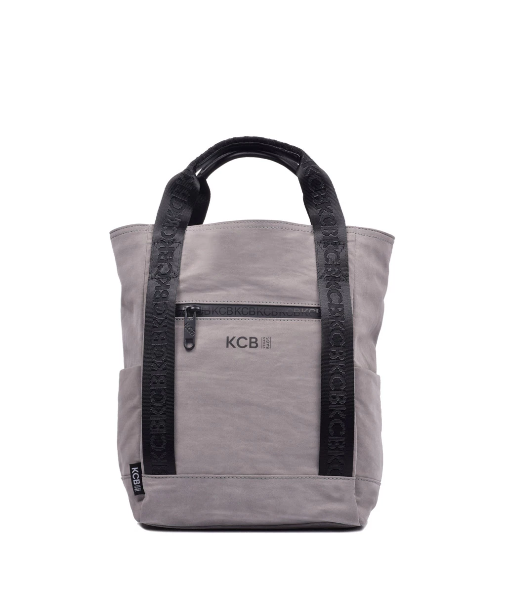 Mochila Pequeña 2 Asas KCB 2701 Gris 3 Mochila Pequeña 2 Asas KCB 2701 Gris