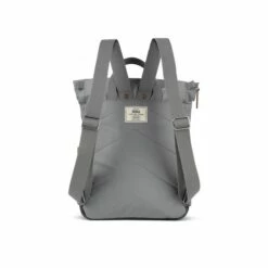 Mochila Roka London Canfield B Mediana Sostenible Nylon Gris (Stormy) 11 Mochila Roka London Canfield B Mediana Sostenible Nylon Gris (Stormy) -Equipaje Tienda de ventas 27888