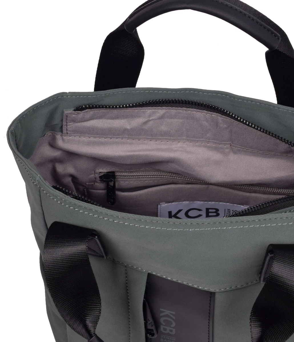 Mochila Grande 2 Asas KCB 2824 Petrol 8 Mochila Grande 2 Asas KCB 2824 Petrol - Imagen 6