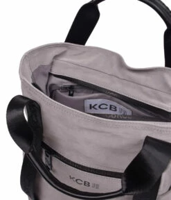 Mochila Pequeña 2 Asas KCB 2701 Gris 13 Mochila Pequeña 2 Asas KCB 2701 Gris -Equipaje Tienda de ventas 27948